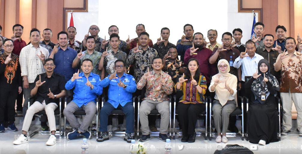 UMA: Kegiatan penguatan kerja perguruan tinggi dalam meningkatkan mutu akademik dan membangun ekosistem kampus berdampak di Kampus UMA. (ISTIMEWA/SUMUT POS)