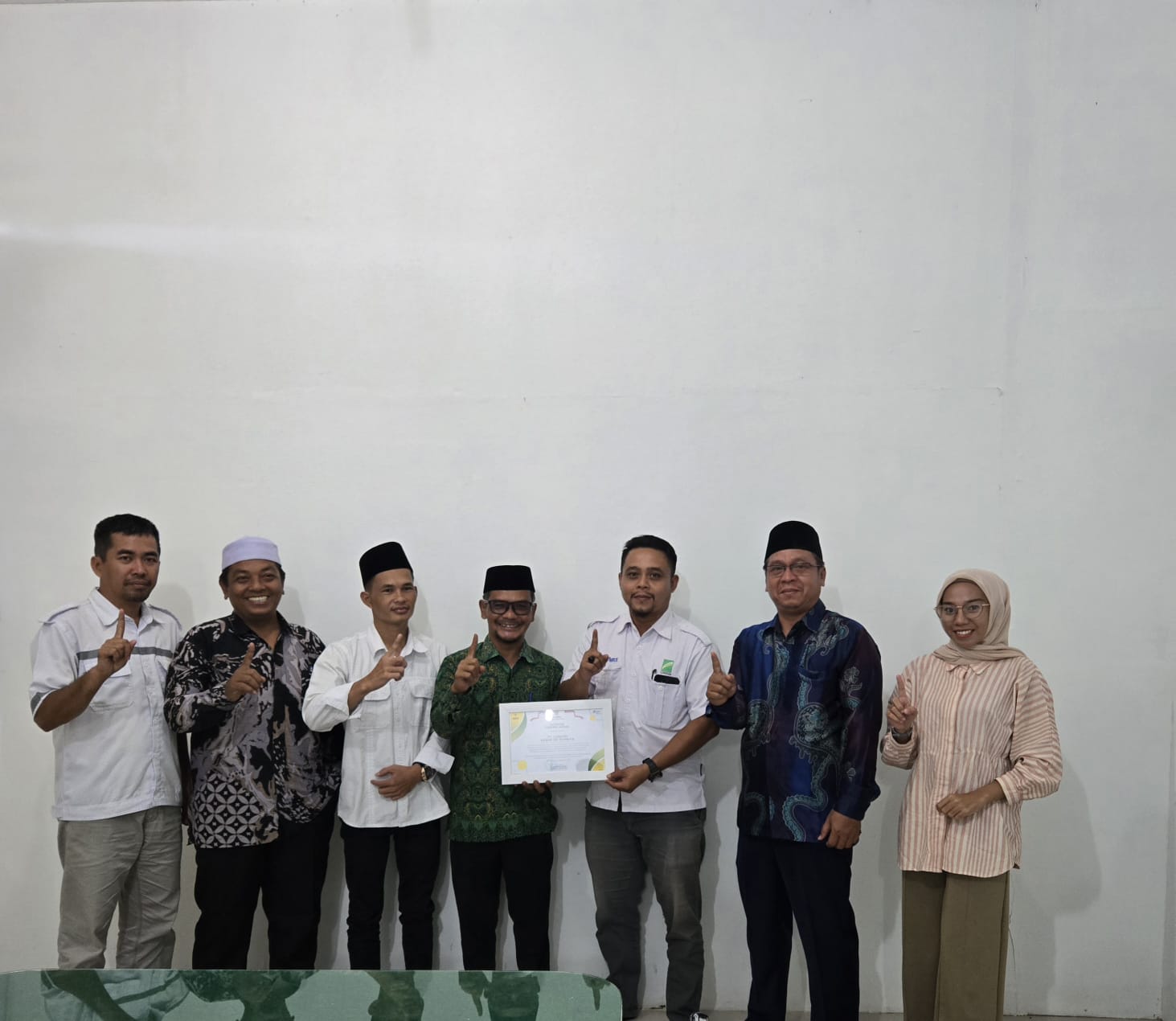 BASNAZ Labusel audiensi dengan manajemen PT Lonsum Perkebunan Sei Rumbiya. (KHAIRUDDIN/SUMUT POS)