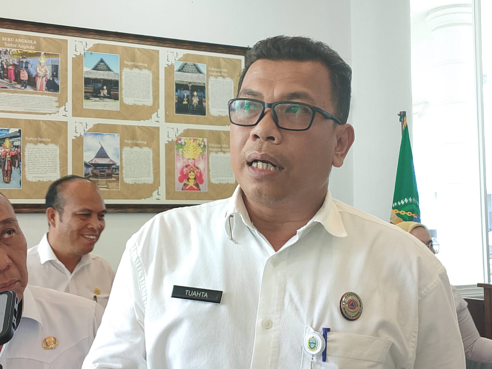 Kepala Badan Penanggulangan Bencana Daerah (BPBD) Provinsi Sumatera Utara, Tuahta Ramajaya Saragih. (IKHSAN/SUMUT POS)