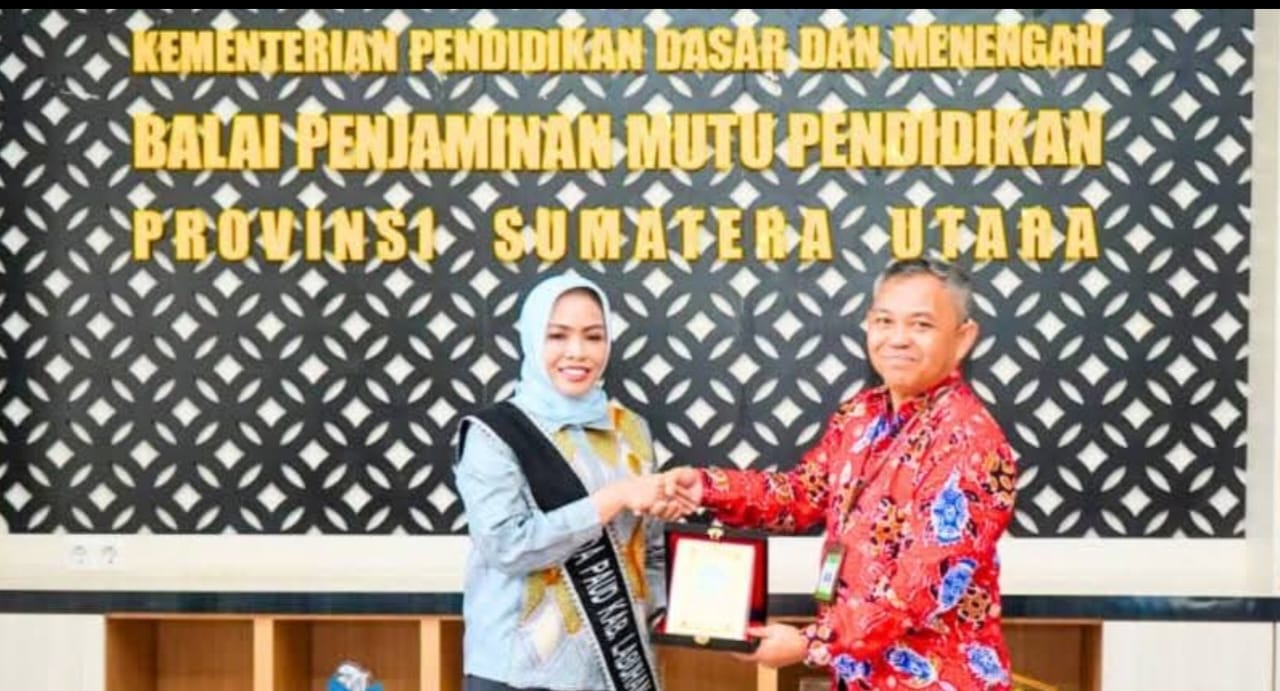 Bunda PAUD Labuhanbatu melakukan kunjungan resmi ke Balai Penjaminan Mutu Pendidikan (BPMP) Provinsi Sumatera Utara (FAJAR/SUMUT POS)