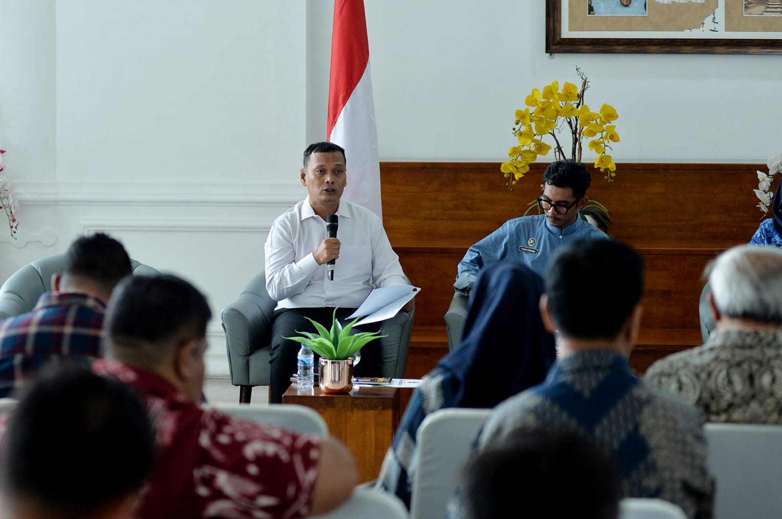 Sekretarsi Dinkes Sumut, Hamid Rizal. (IKHSAN/SUMUT POS)