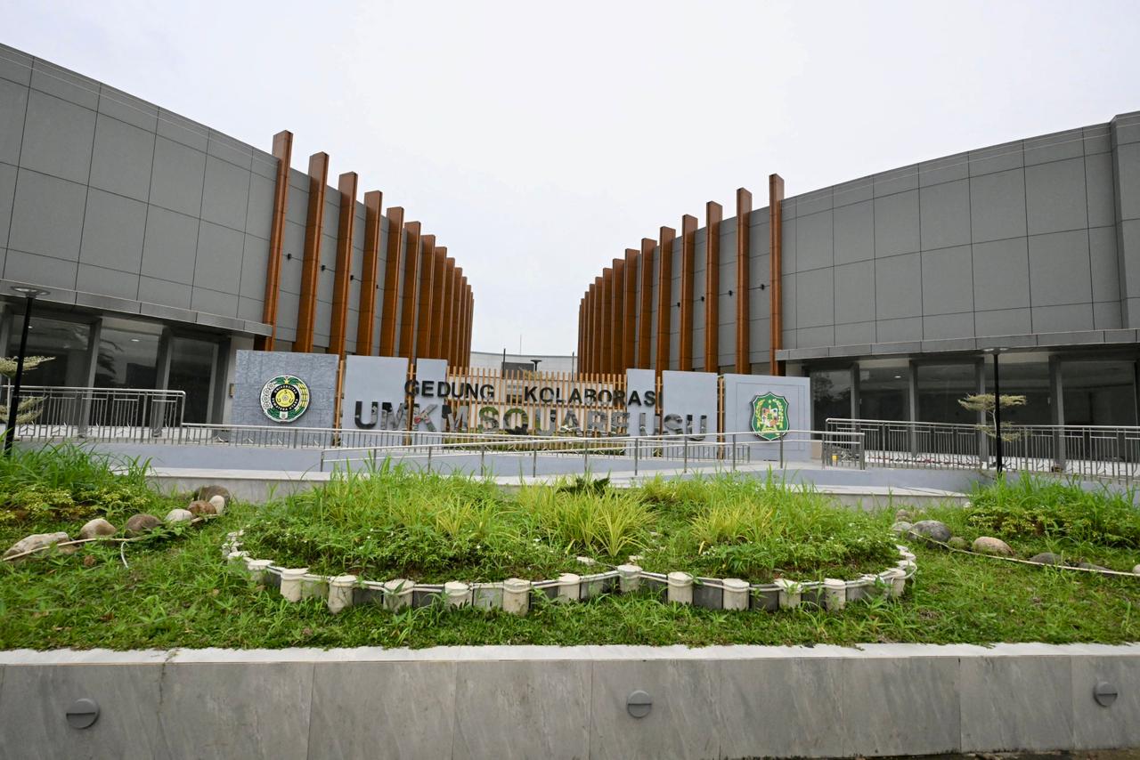 Gedung Kolaborasi UMKM Square USU (Dokumen Humas USU)
