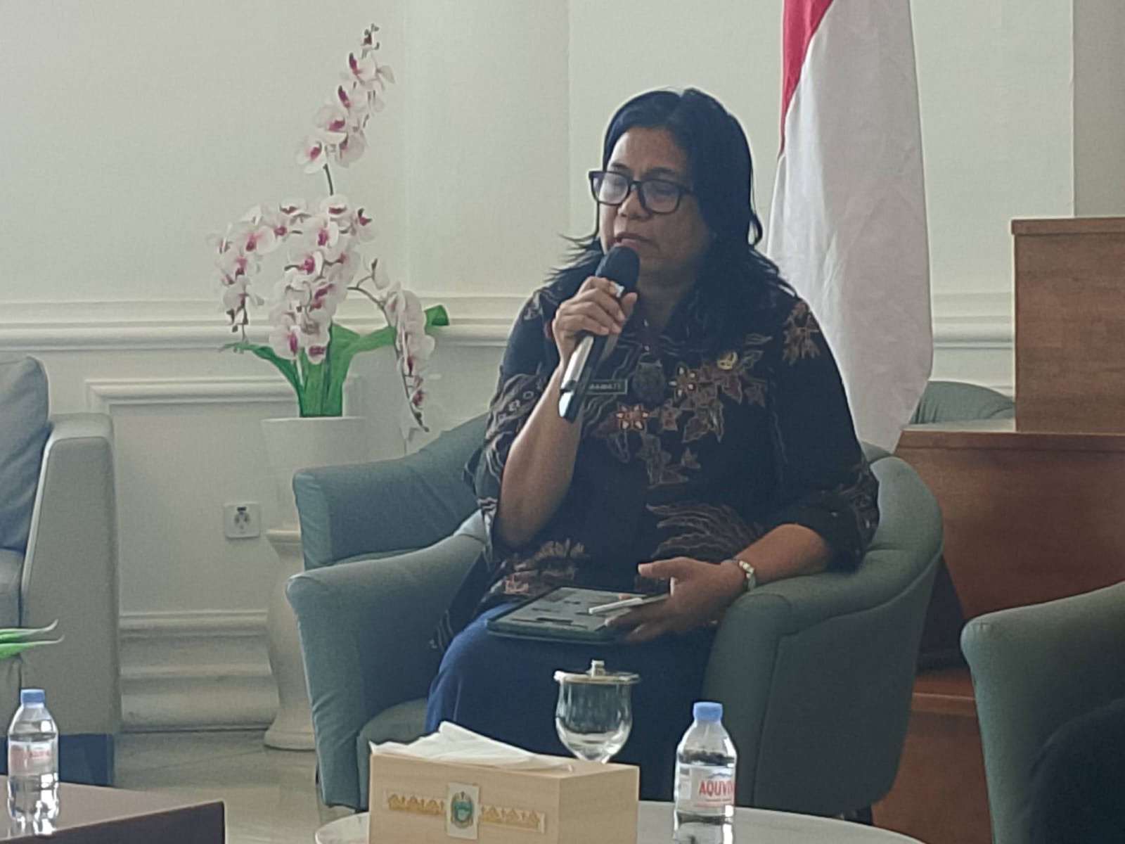 Kepala Bidang Persandian dan Keamanan Informasi Dinas Komunikasi dan Informatika (Kominfo) Sumatera Utara, Rismawati Simanjuntak. (Dok: istimewa)