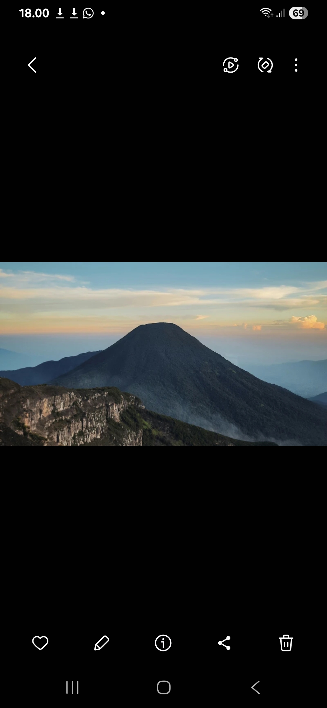 Puncak Gunung Pangrango. (Dok: Data Gunung Indonesia)