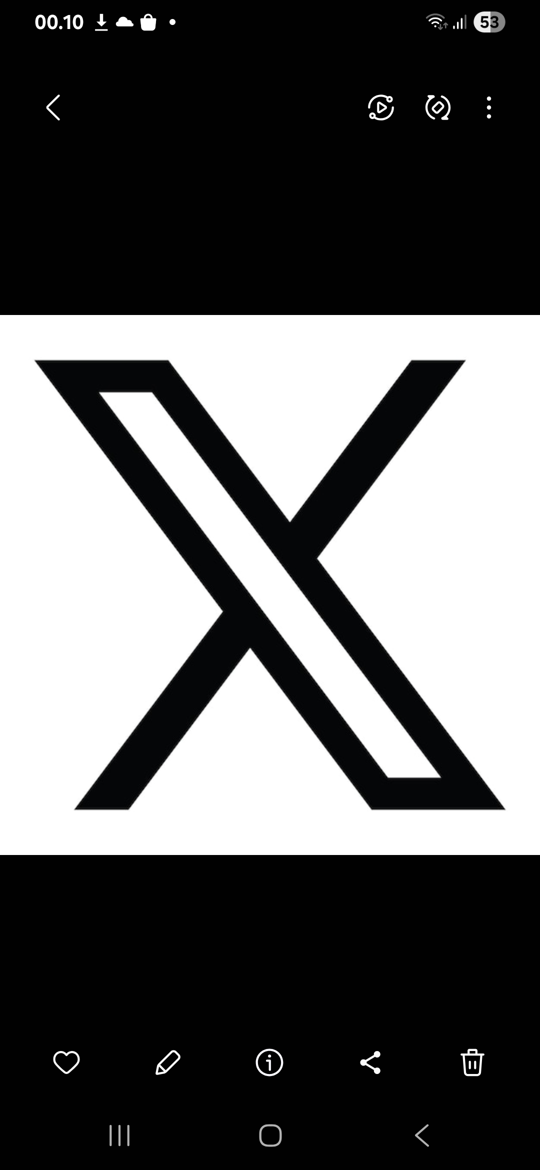 Logo X. (Dok: freepik)