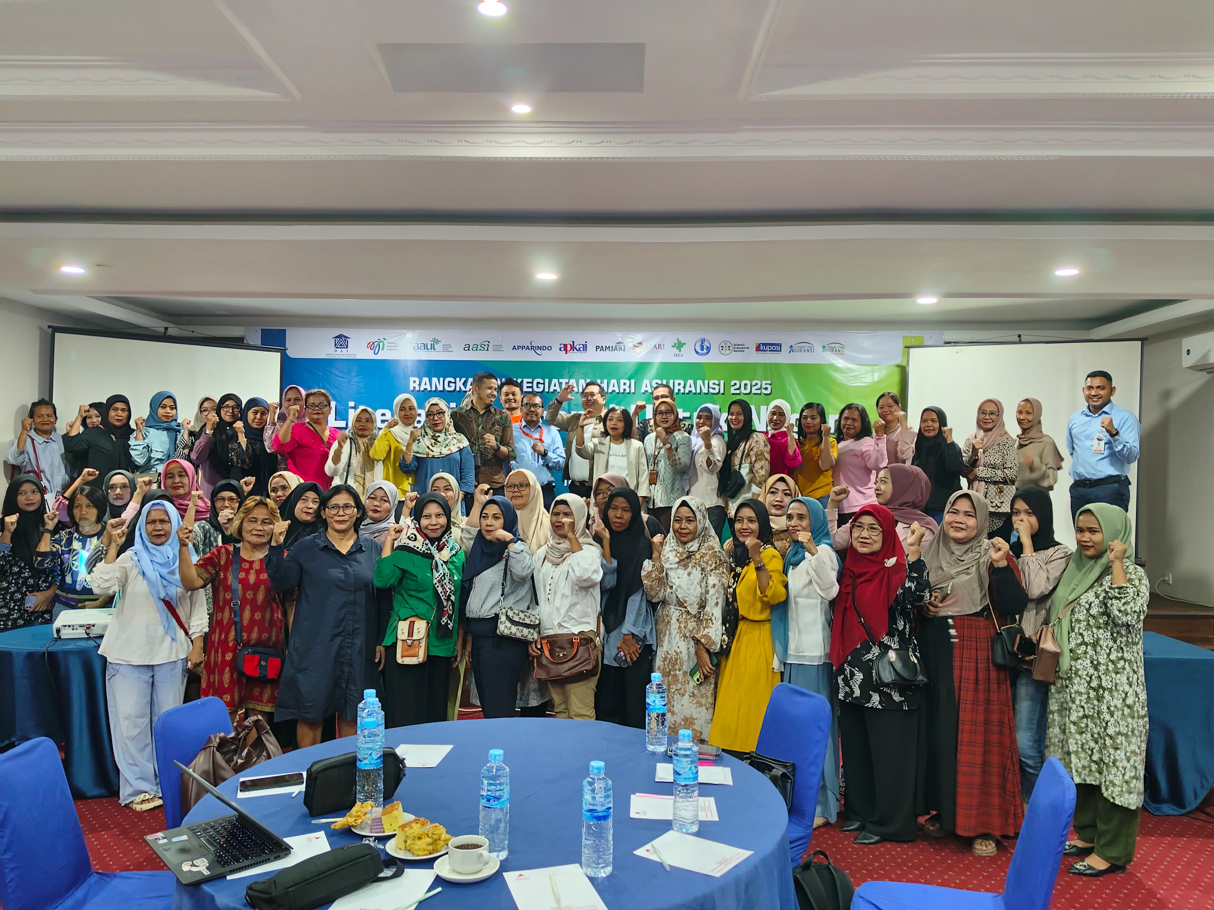 DAI Gandeng Chubb Life Tingkatkan Literasi Asuransi Bagi UMKM di Medan dengan menggelar &ldquo;Literasi Asuransi untuk Negeri&rdquo;. (ISTIMEWA/SUMUT POS)