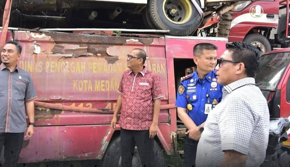 Pansus P2K Kota Medan meminta Pemko melelang mobil P2K Medan. (ISTIMEWA/SUMUT POS)