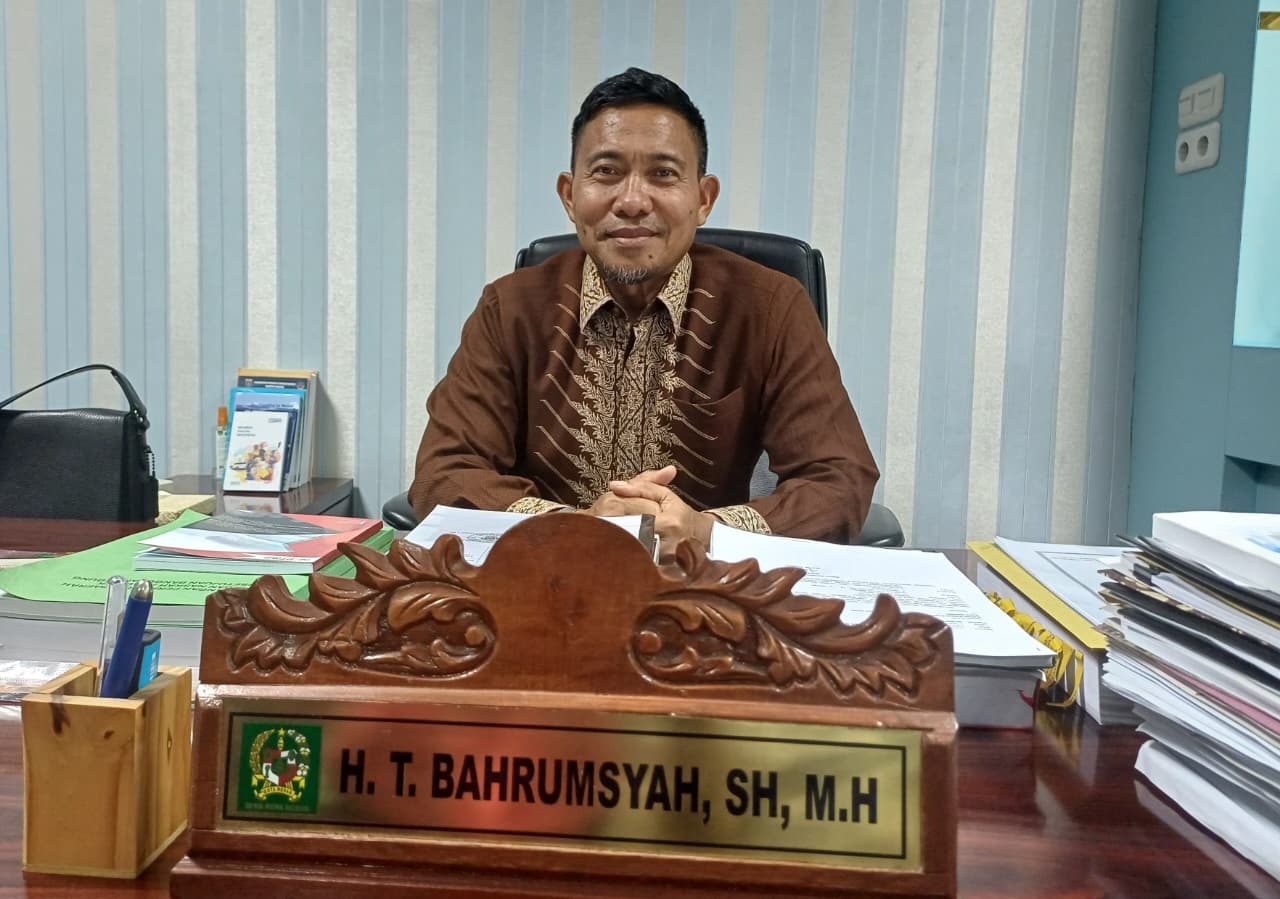 Ketua Fraksi PAN - Perindo Kota Medan, H.T Bahrumsyah. (Dok: Markus Pasaribu/Sumut Pos)