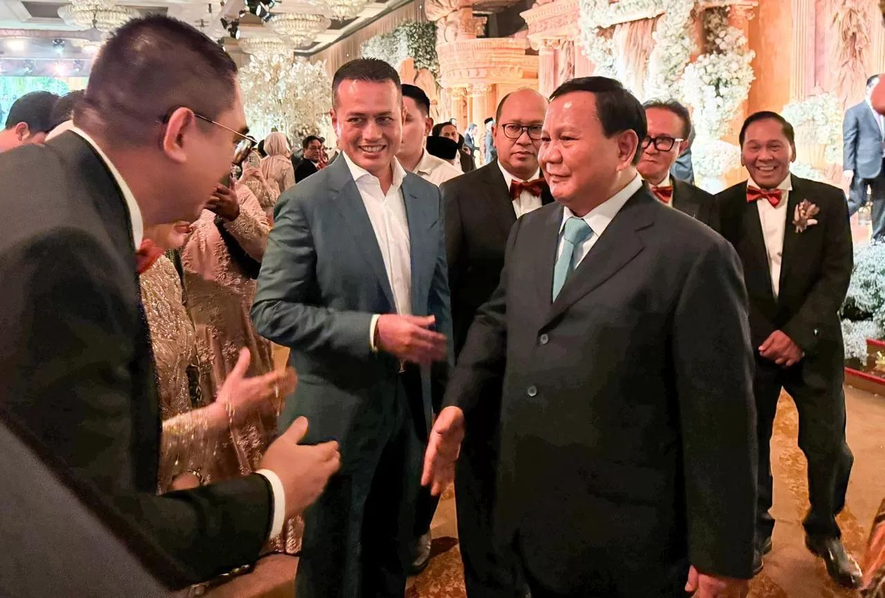 TEMU: Ketua Umum DPD Golkar Sumut, Musa Rajekshah saat bertemu dengan Presiden Prabowo. (Dok: istimewa)