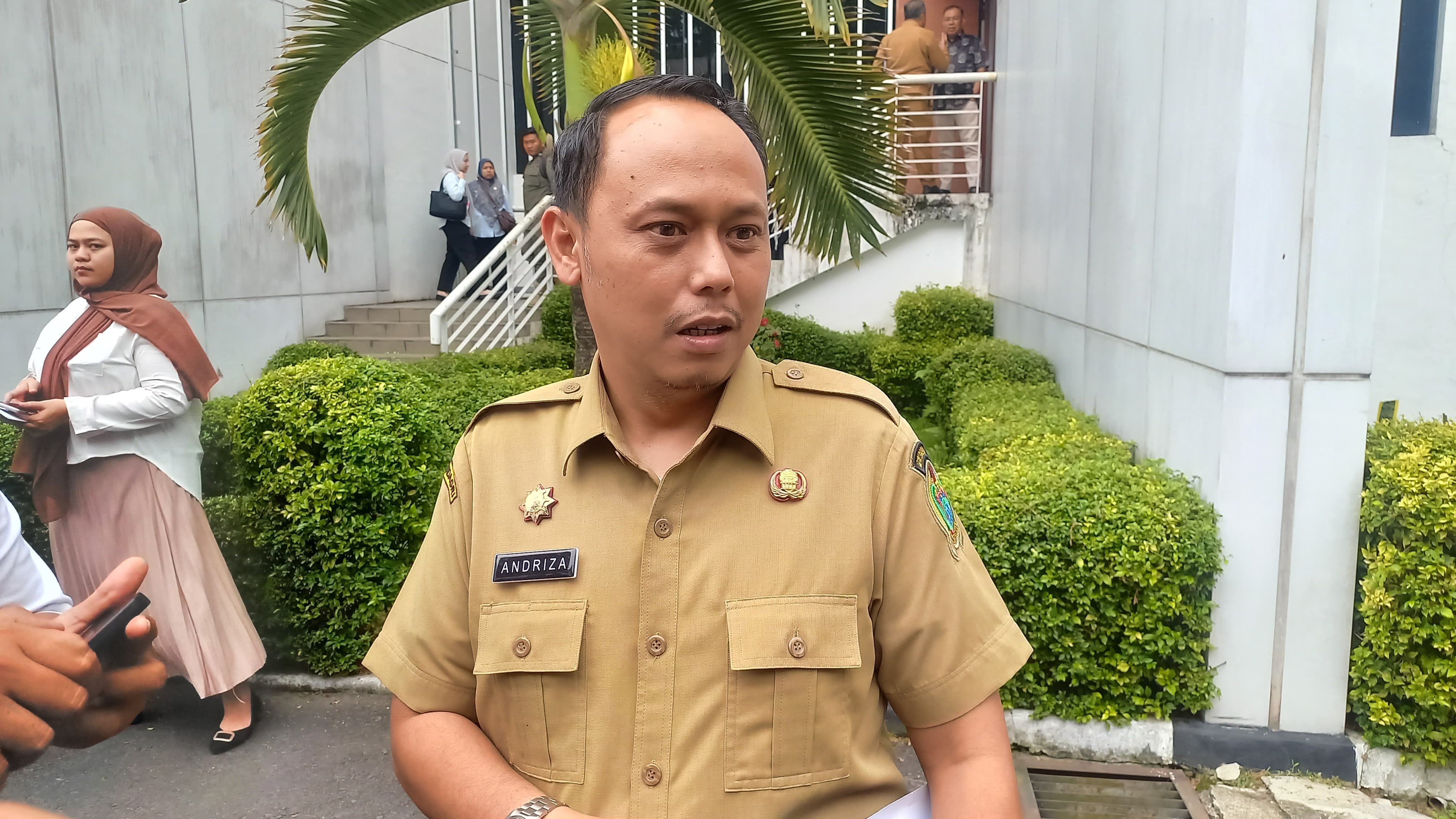 Kepala Bidang (Kabid) Anggaran BKAD Sumut, Andriza Rifandi. (IKSAN/SUMUT POS)