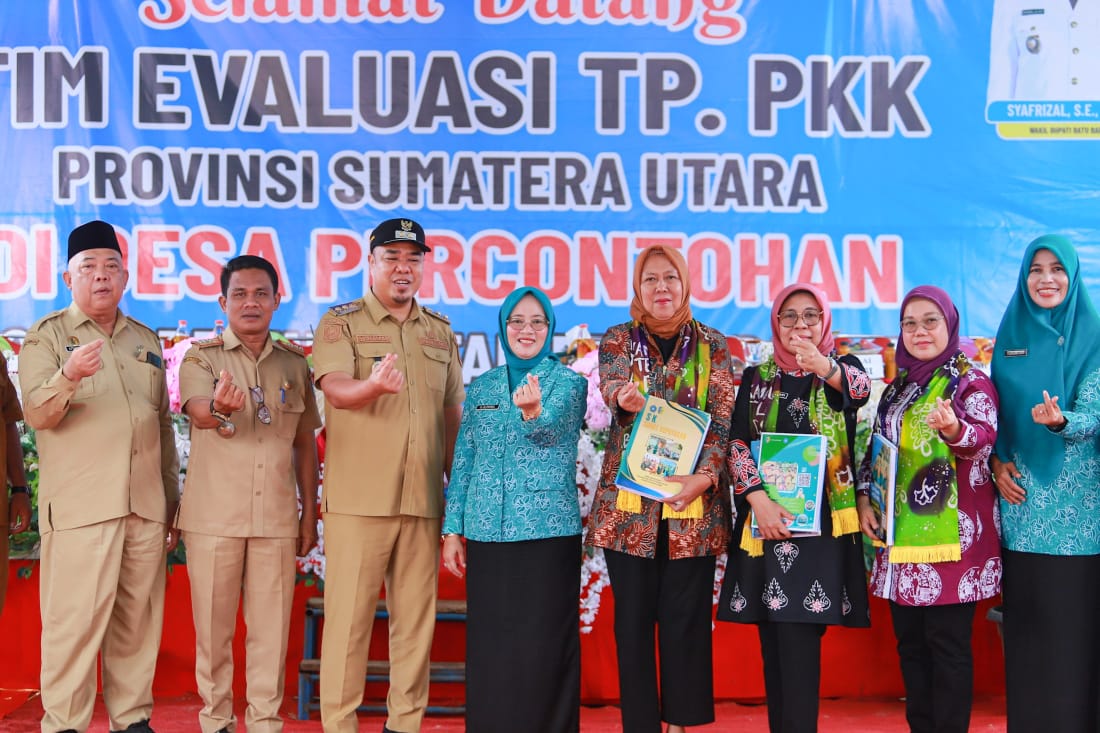 Wabup Batubara Syafrizal hadiri&nbsp;&nbsp;evaluasi Desa Percontohan Usaha Peningkatan Pendapatan Keluarga (UP2K) PKK Tingkat Provinsi Sumatera Utara, Senin (20/10/2025). (Kominfo Batubara/Sumut Pos)