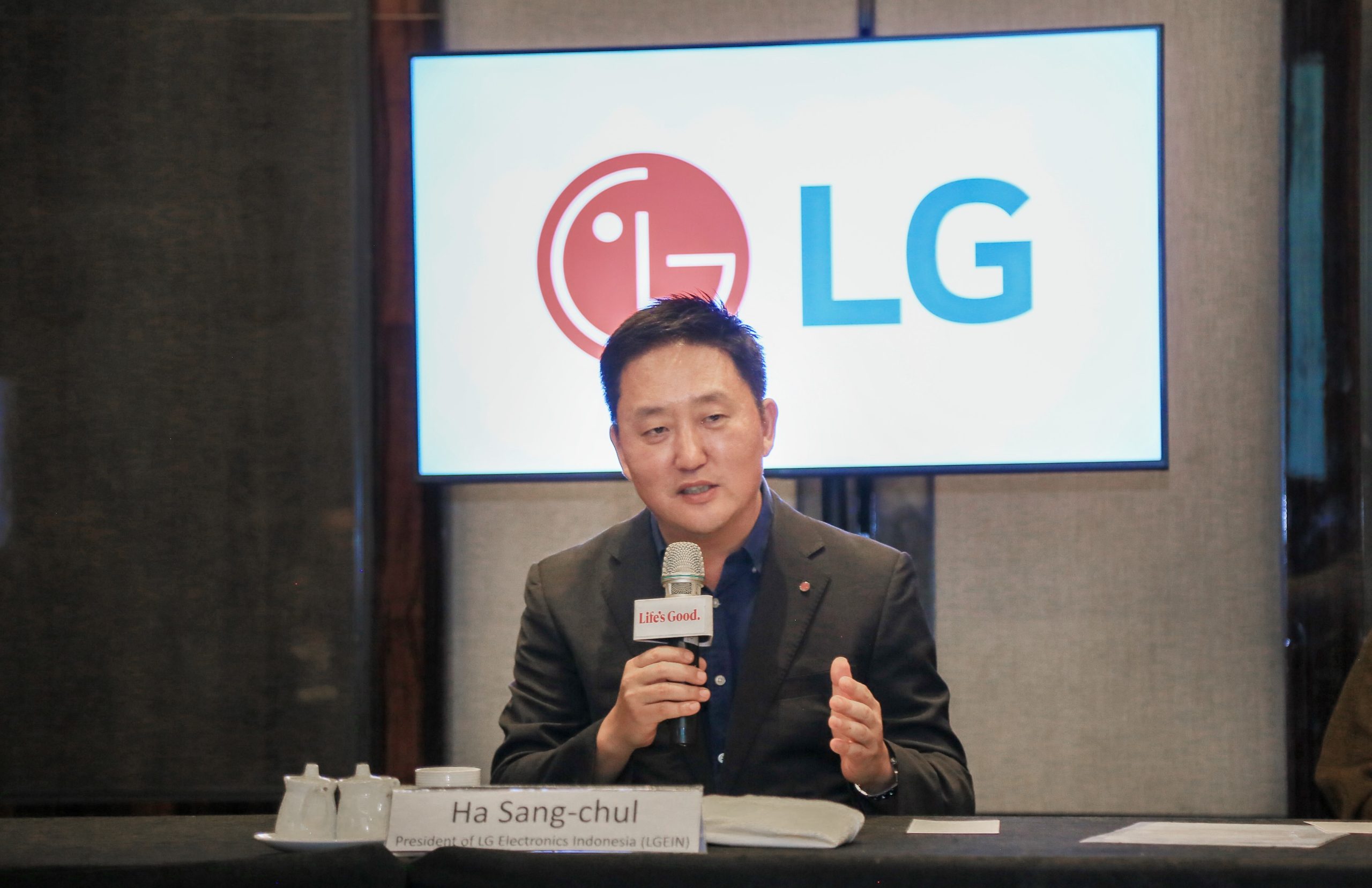 Ha Sang-chul, President of LG Electronics Indonesia. (Dok: LG)