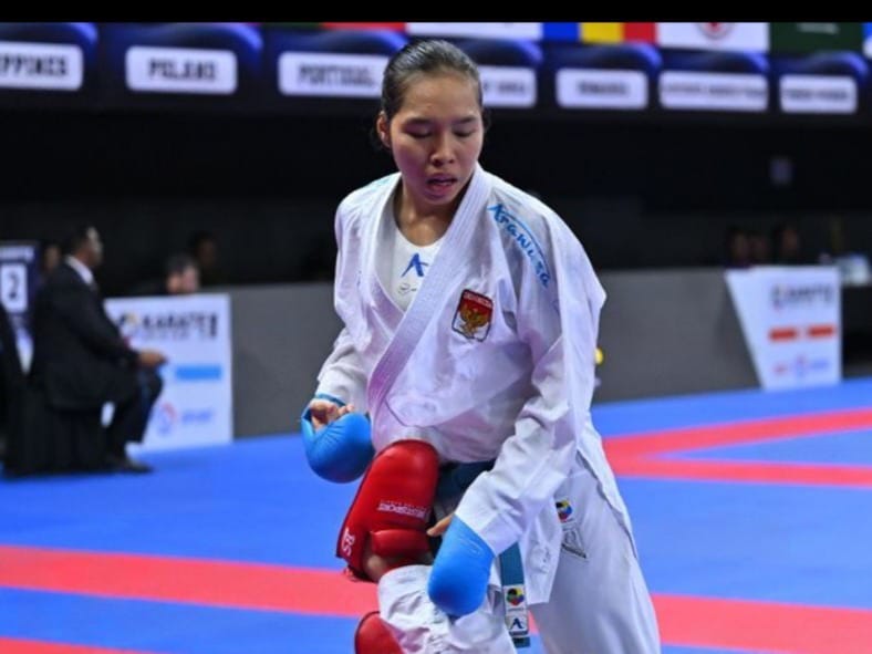 Karateka putri andalan Sumut Leica Al Humaira Lubis. (Dok Pribadi)
