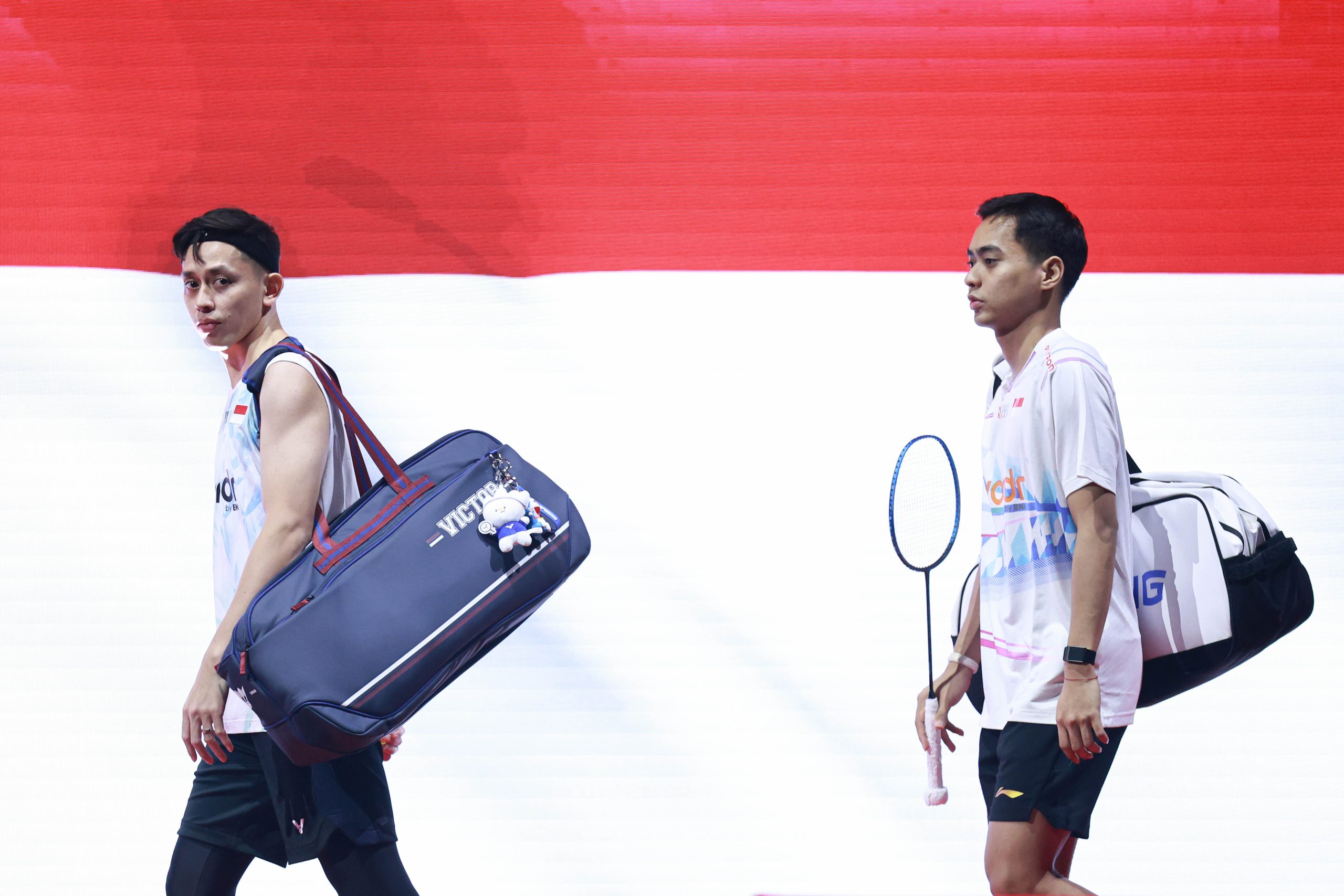 Ganda Putra Indonesia, M Rian Ardianto dan Rahmat Hidayat. (Dok: PBSI)