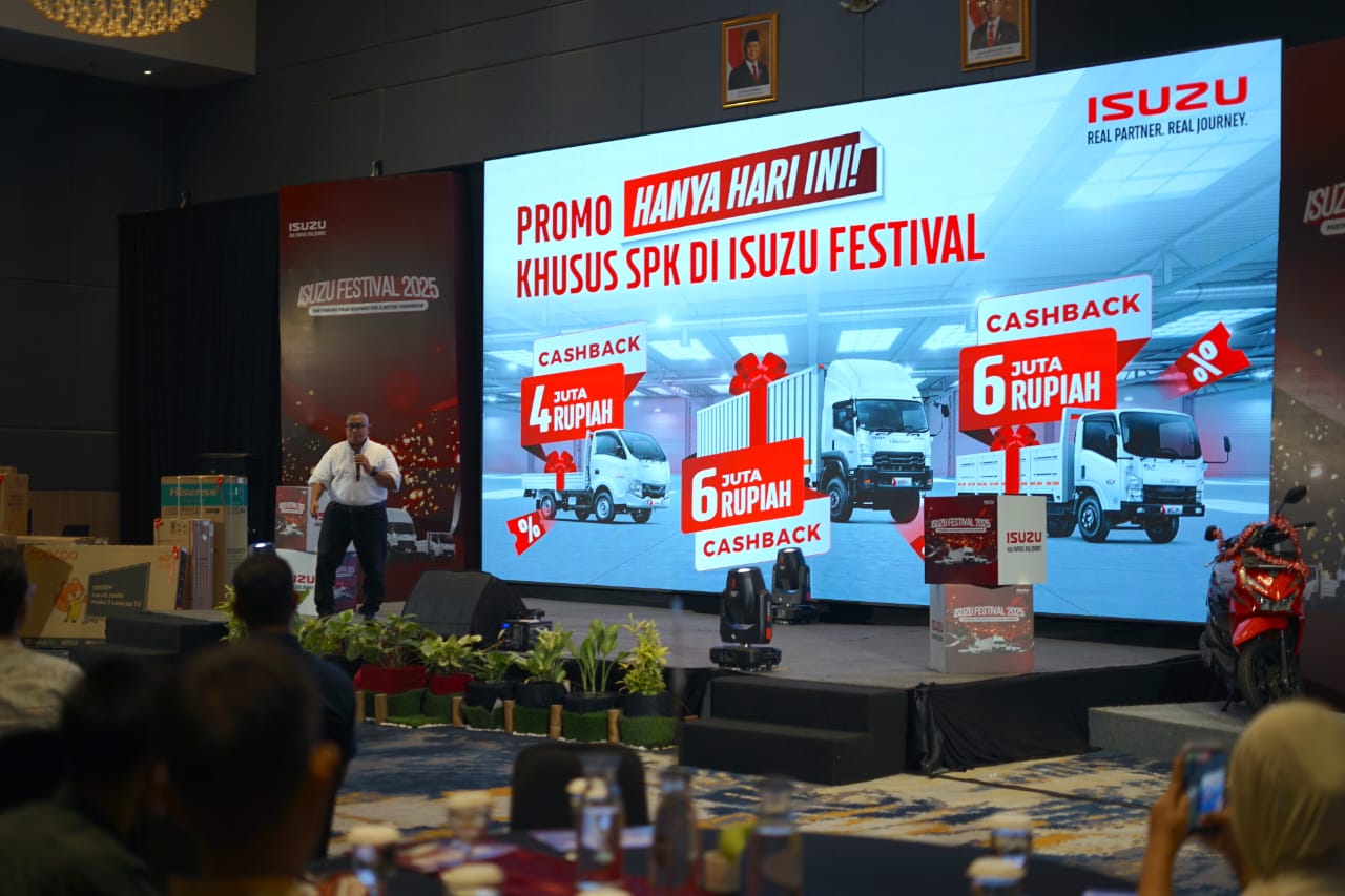 PT IAMI menggelar kegiatan Isuzu Festival serentak di seluruh Indonesia, Jumat (24/10/2025).