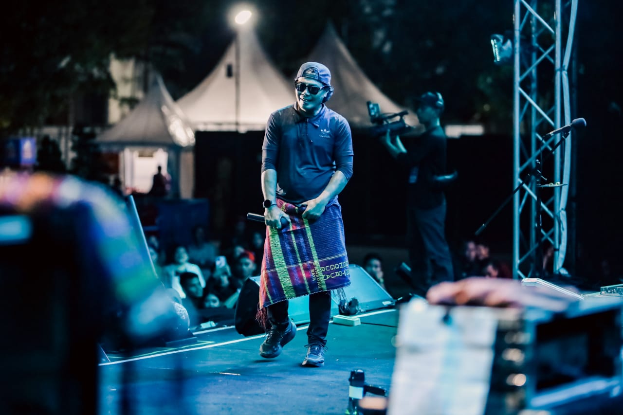 Penampilan Jamrud di konser Suara Loka Festival ( foto :&nbsp;Antara&nbsp;Suara)