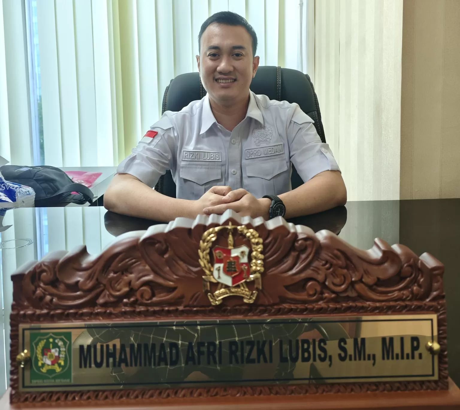 Wakil Ketua Komisi IV DPRD Kota Medan, M. Afri Rizki Lubis SM M.IP. (Dok: istimewa)