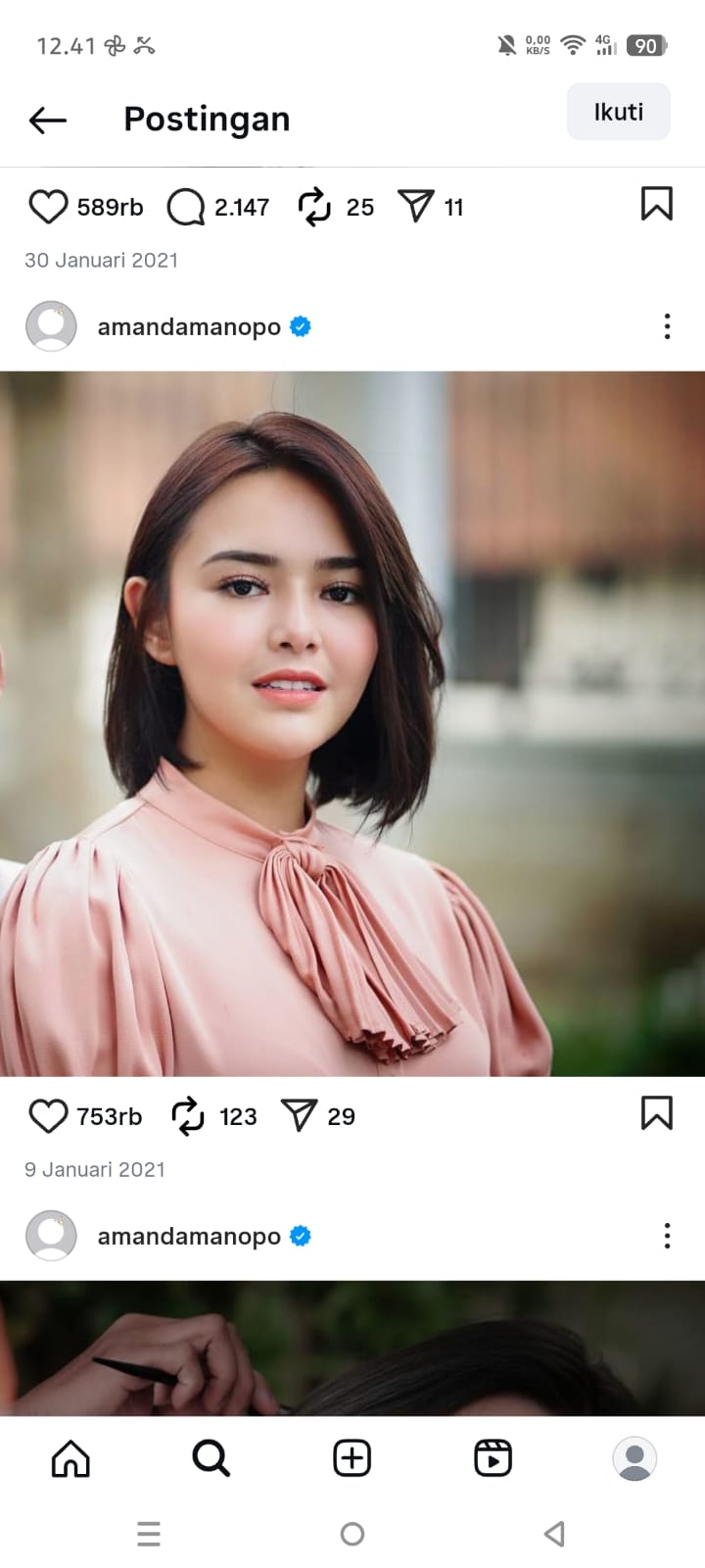 Amanda Manopo (instagram)