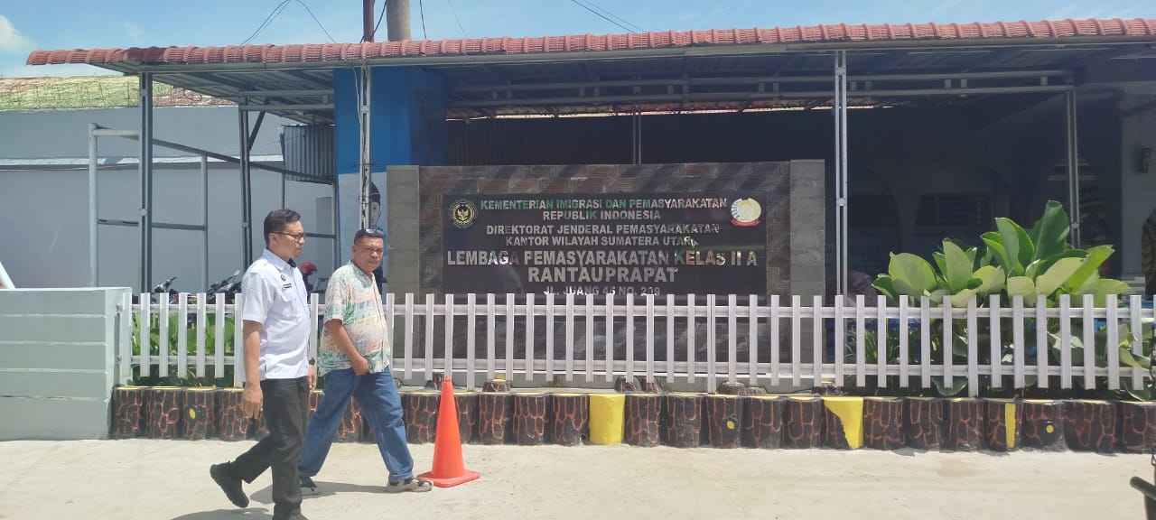 Lembaga Pemasyarakatan kelas II A Rantauprapat. (Fajar/Sumut Pos)