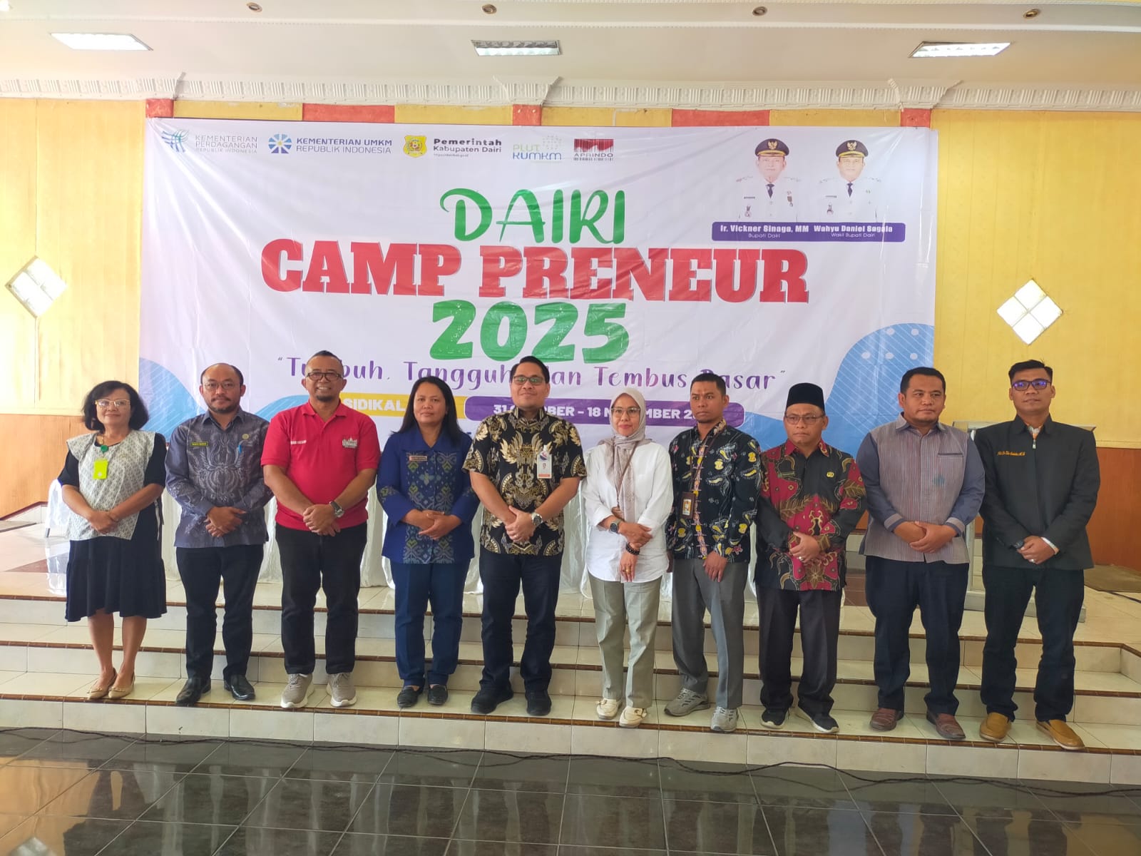 APRINDO Dairi Launching “Dairi Camp Preneur 2025”: Cetak UMKM Tumbuh, Tangguh, dan Tembus Pasar Modern