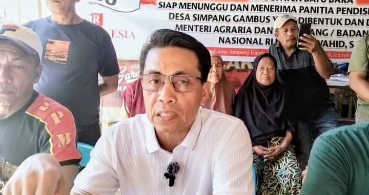 Ketua DPRD Batubara,  M Safii, SH. (Liberti H Haloho/Sumut Pos)