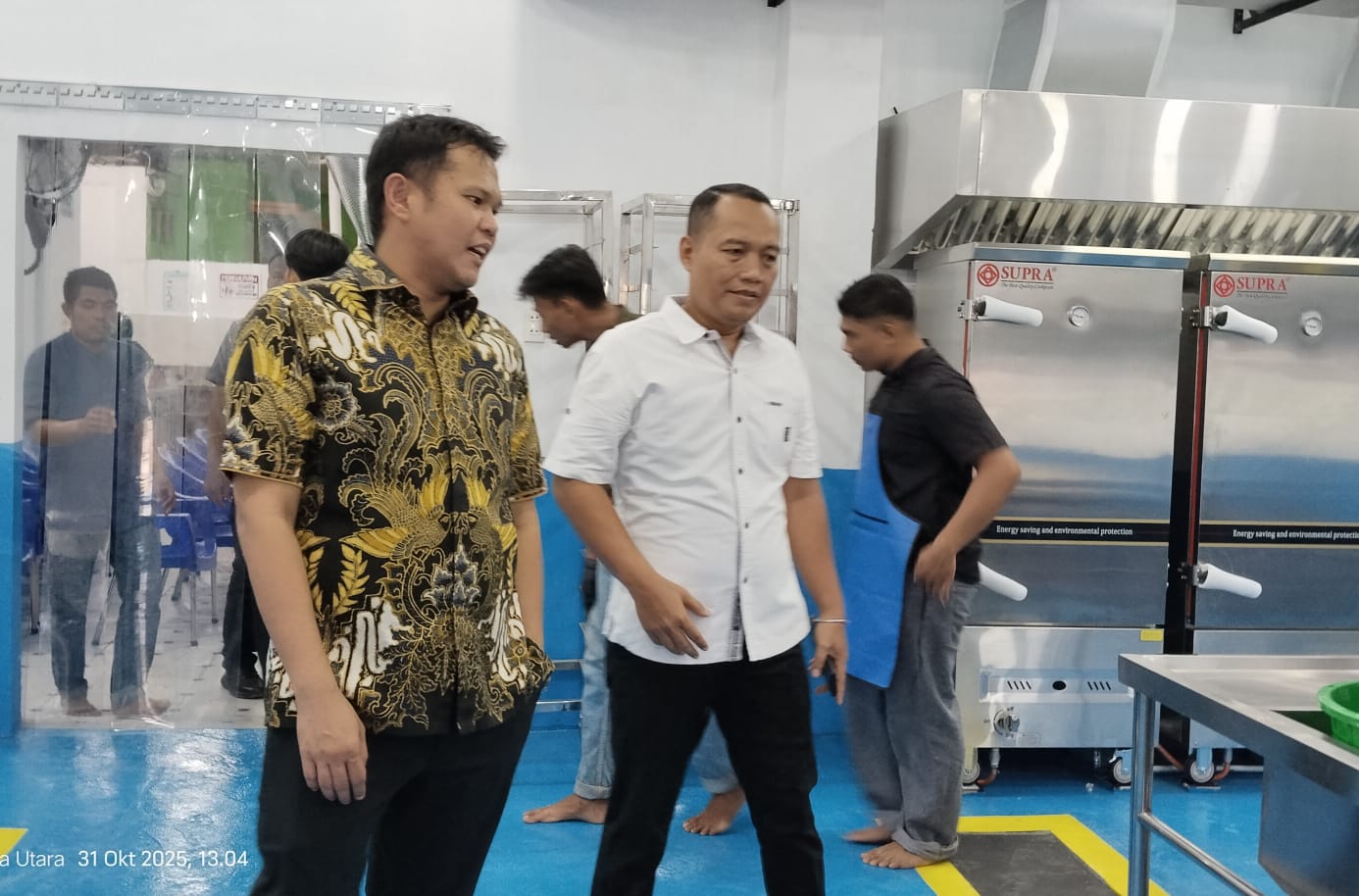 Wabup Sergai Adlin Tambunan bersama tim SPPH Perbaungan . ( Fadly/Sumut Pos