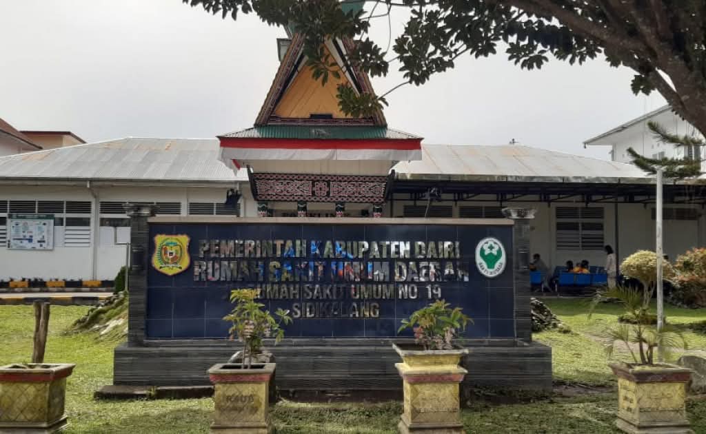 RSUD Sidikalang.RUDY SITANGGANG/SUMUT POS.