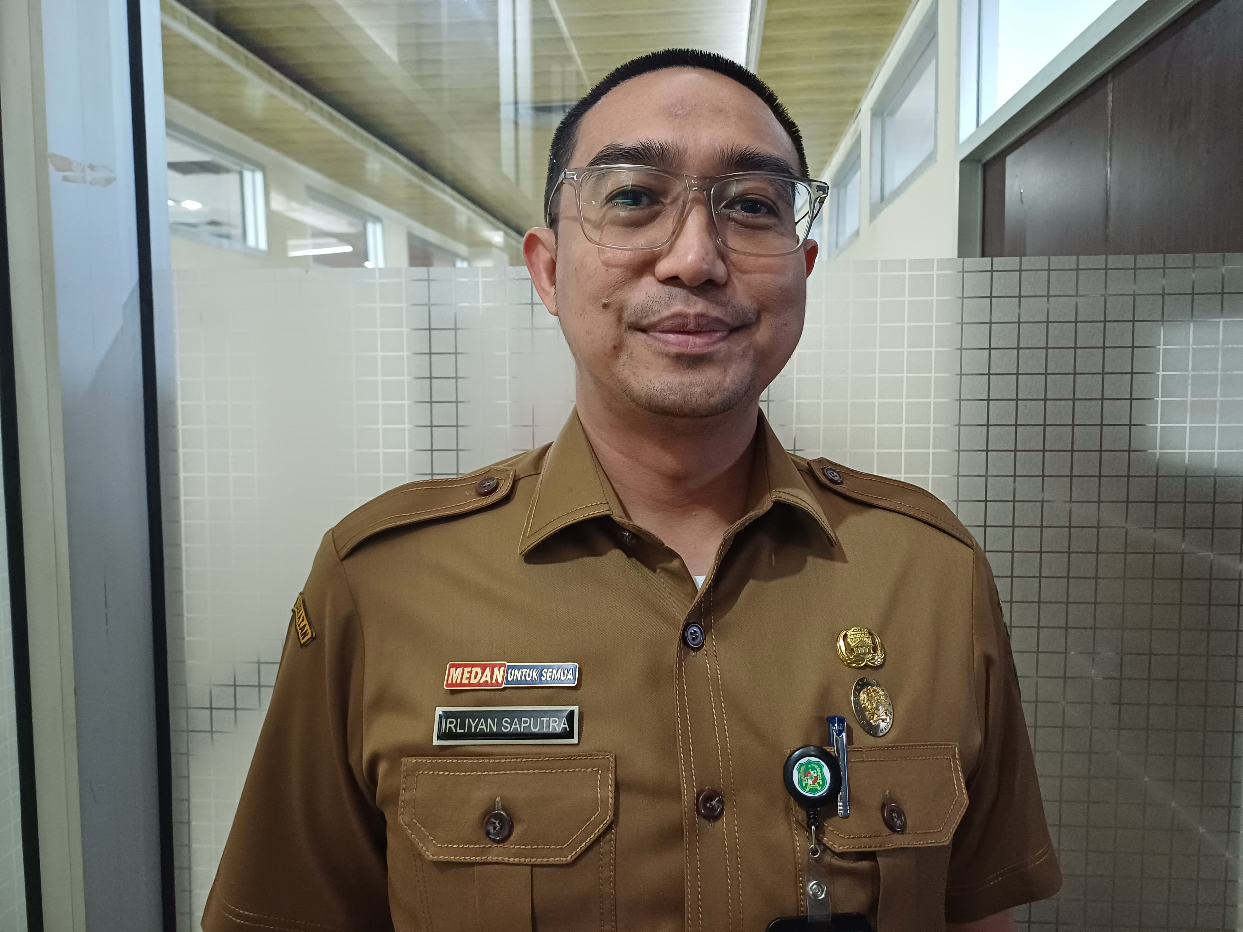 Plt Kadis Kesehatan Kota Medan, dr Irliyan Saputra Sp.OG. (Dok: Markus Pasaribu/Sumut Pos)