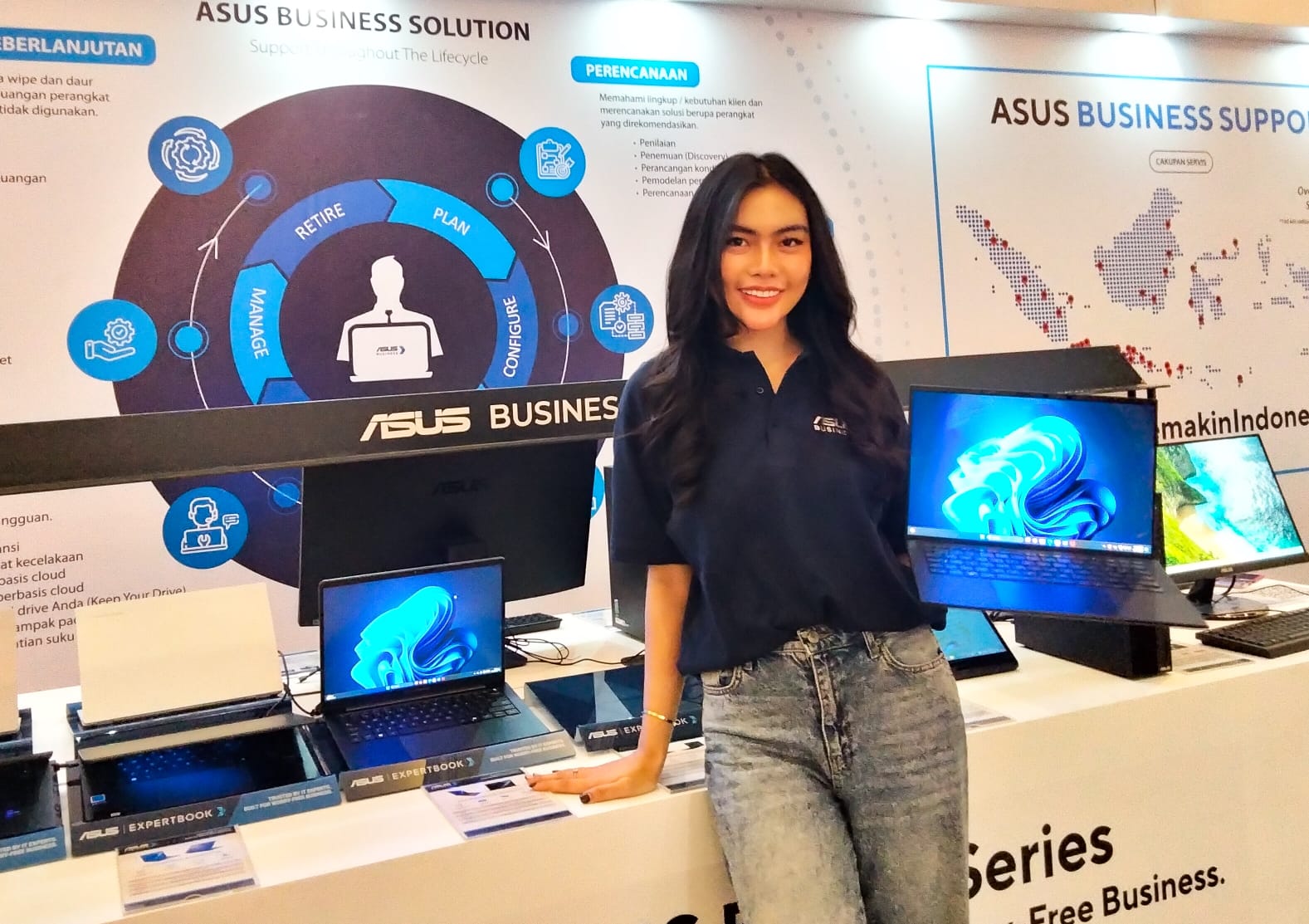 ASUS Indonesia perkenalkan ASUS Expert Series di Medan, Sumatera Utara, Kamis (6/11/2025).