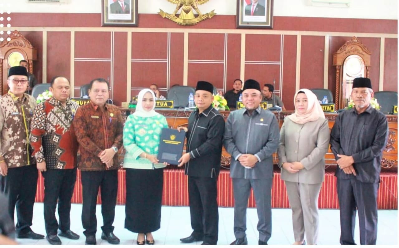 Pemkab dan DPRD  Labuhanbatu menandatangani nota Kesepakatan Kebijakan Umum Anggaran (KUA), Rancangan Prioritas dan Plafon  Anggaran Sementara (PPAS) APBD Kabupaten Labuhanbatu TA 2026.