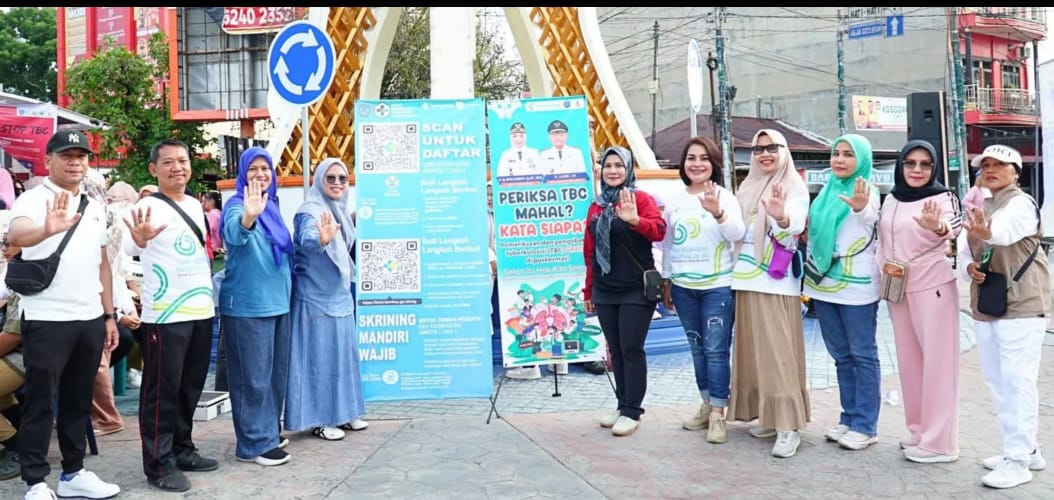Momen CFD, Dinkes Labuhanbatu buka Layanan Kesehatan masyarakat (Fajar/ Sumut Pos)