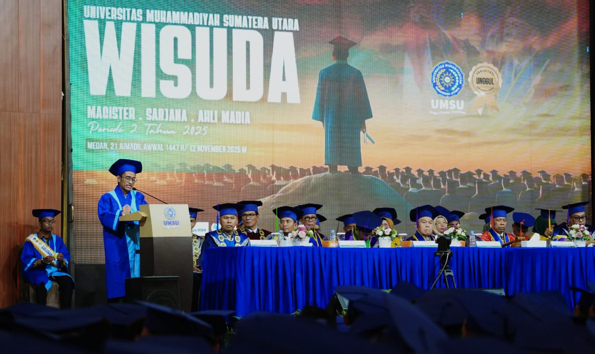 TESTIMONI: Muhammad Ridho didampingi Mahmud kholil menyampaikan testimoni. (Istimewa/Sumut Pos)