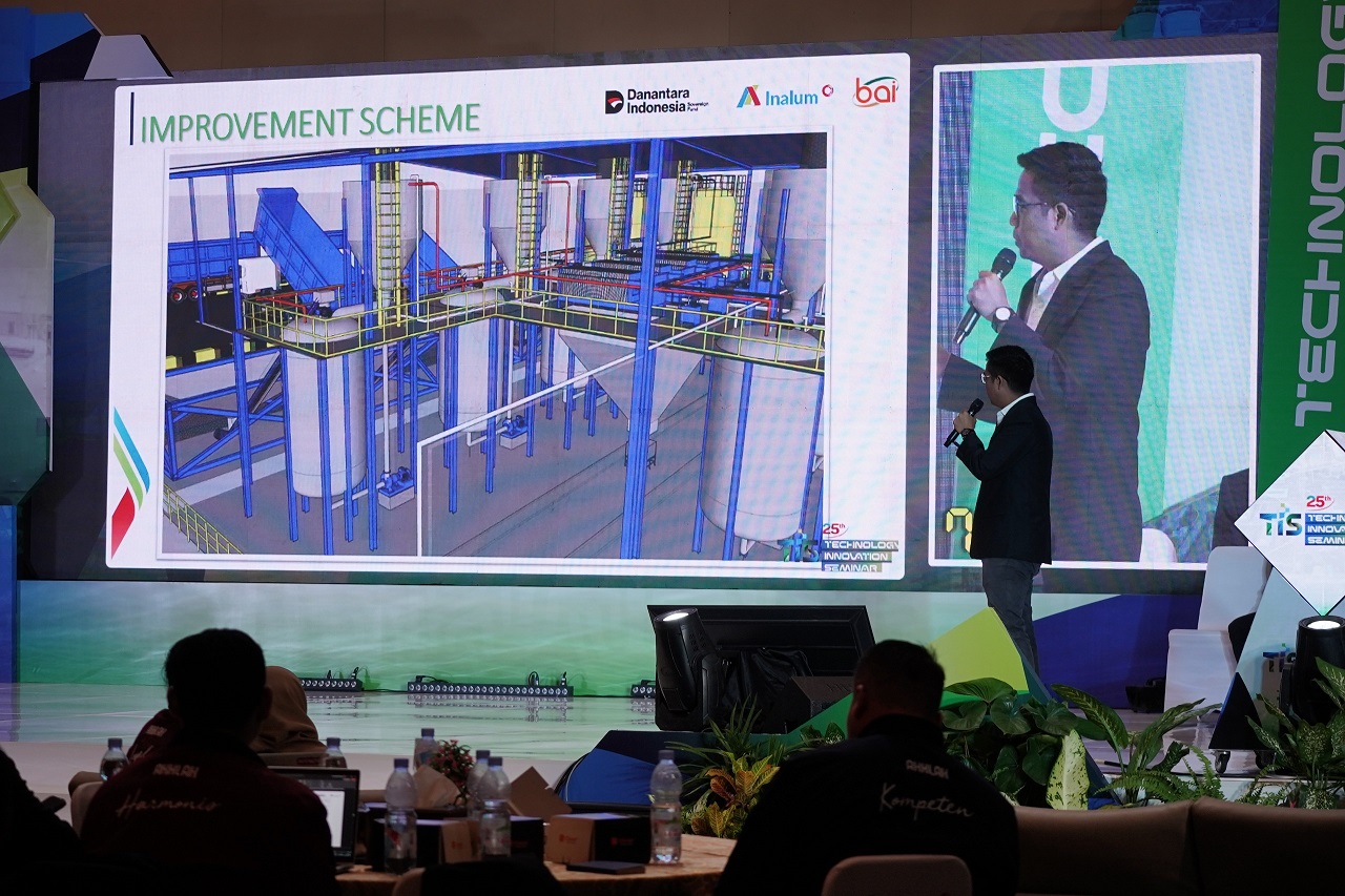 Inalum tajamkan daya saing lewat Inovasi Hijau di TIS 2025.
