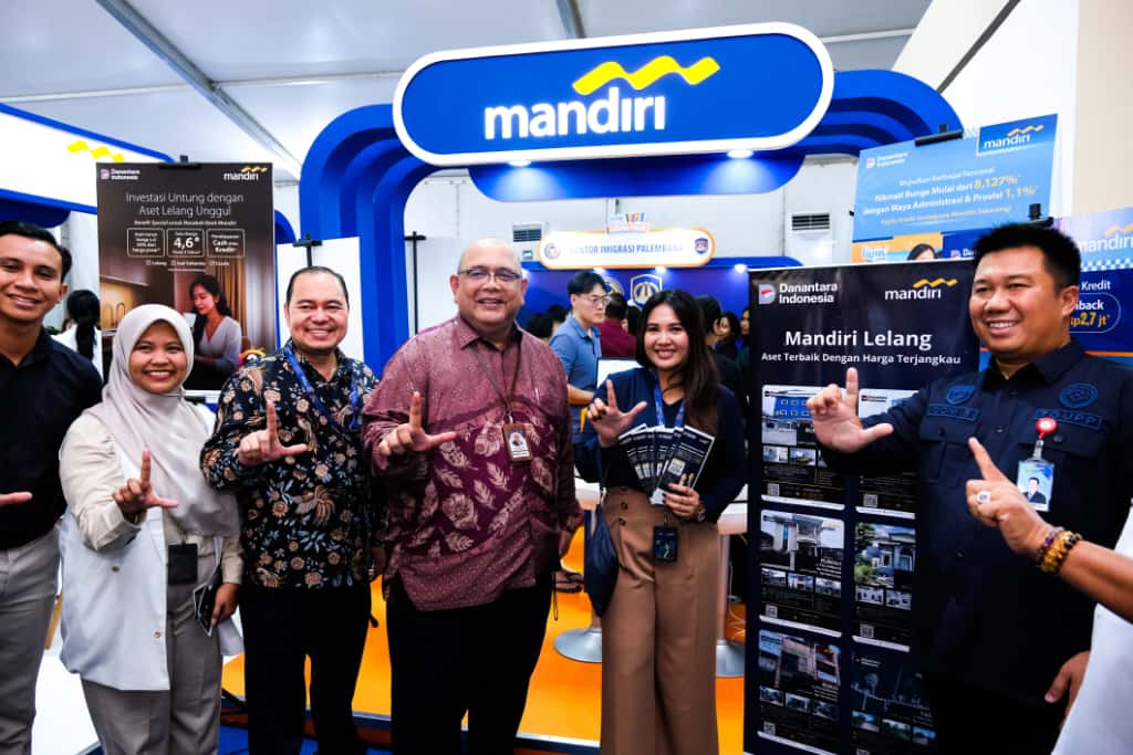 Bank Mandiri resmi buka Livin&rsquo; Fest 2025 di Palembang, sinergikan UMKM dan Industri Kreatif.