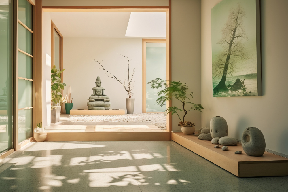 ILUSTRASI: Rahasia rumah hoki menurut fengshui. (FREEPIK)