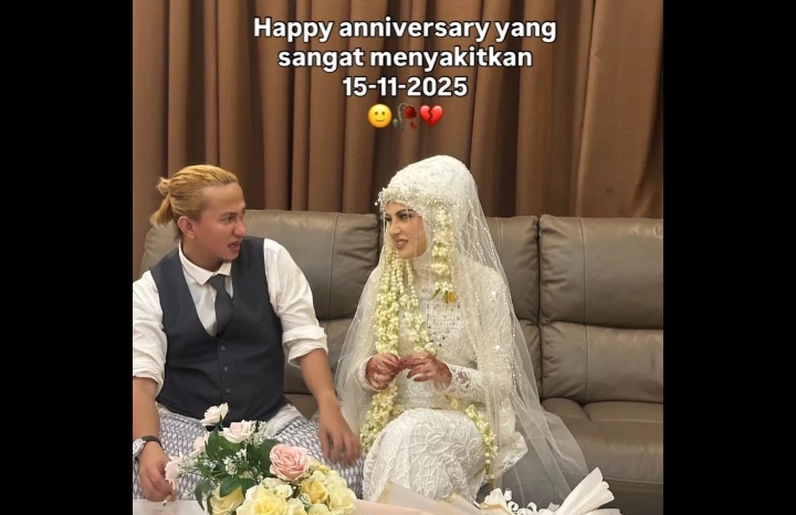 Ungkapan kekesalan Helwa Bachmid pada suaminya. (Dok: istimewa)