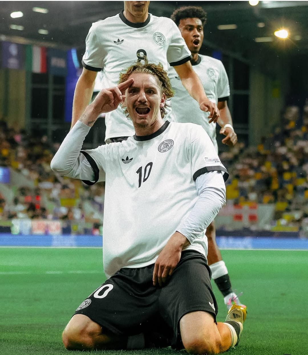 Nick Woltemade, bomber muda harapan Jerman untuk meraih tiket Piala dunia 2026. (instagram nick woltemade)