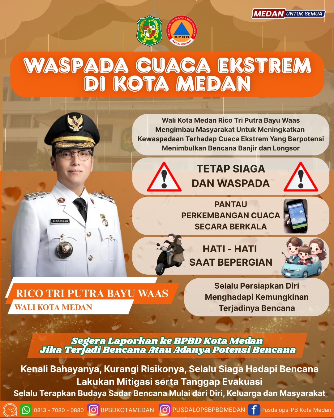 Spanduk imbauan Pemko Medan. (Dok: istimewa)
