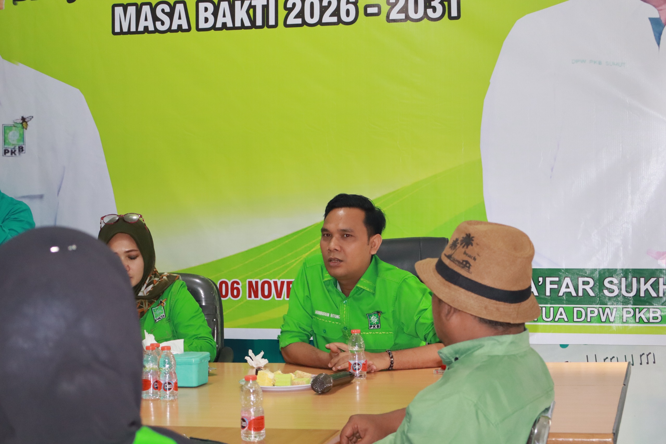 MUSWIL: Ketua Panitia pelaksana Musyawarah Wilayah (Muswil) DPW Partai Kebangkitan Bangsa (PKB) Sumatera Utara, Muniruddin Ritonga. (Dok: istimewa)