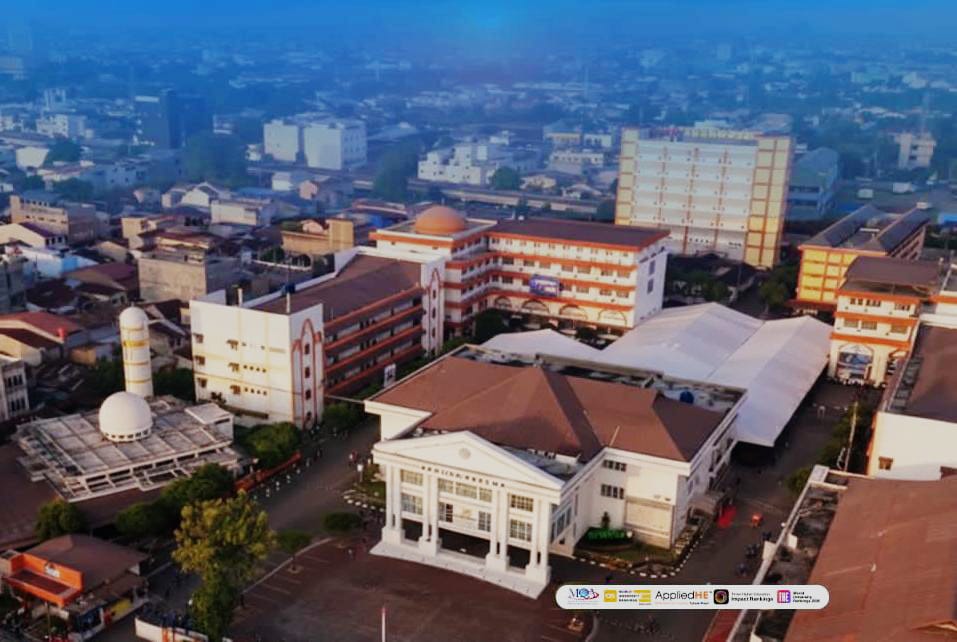 MEGAH: Kampus UMSU di Jalan Mukhtar Basri Medan. (Istimewa/Sumut Pos)