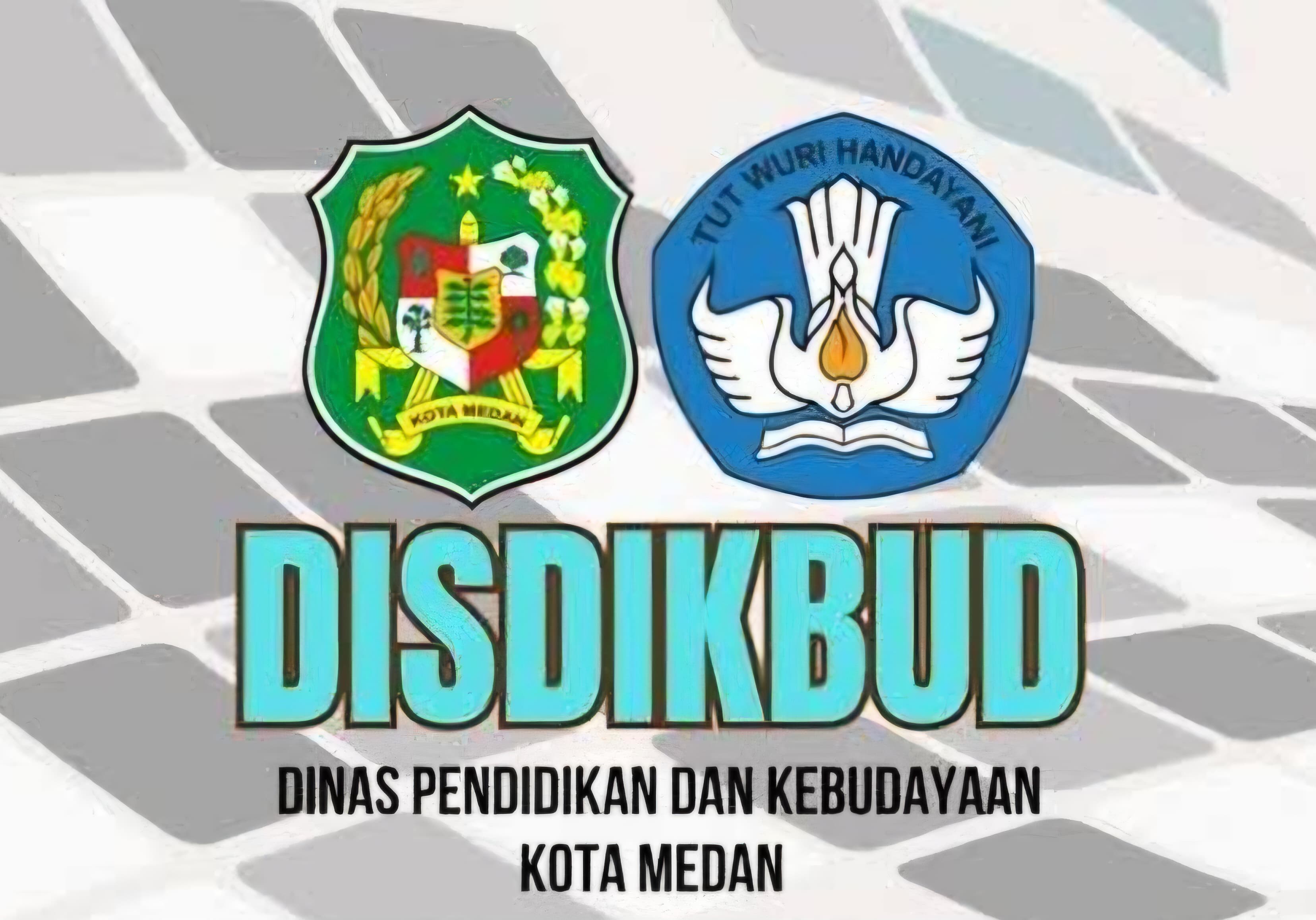 Logo Disdikbud Kota Medan. (Dok: istimewa)