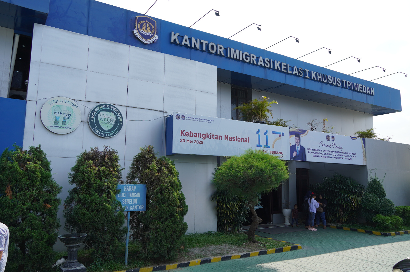 Kantor Imigrasi Klas I Khusus TPI Medan. (Dok: Imigrasi Medan)