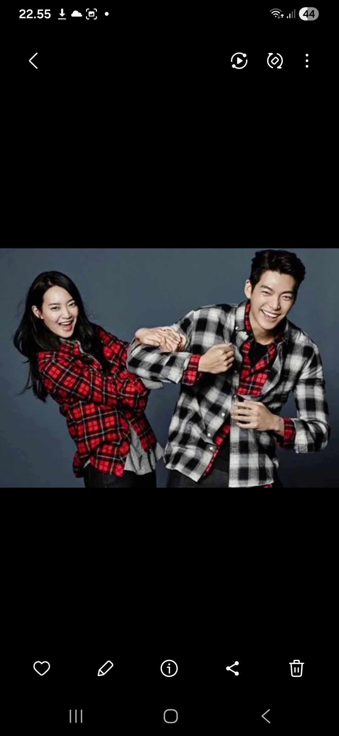 Shin Min Ah dan Kim Woo Bin. (Dok: instagram)