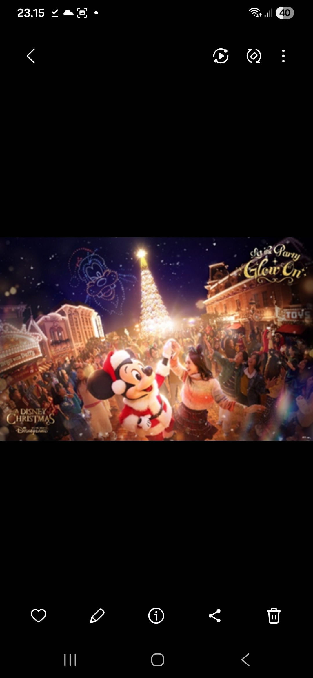 NATAL: Perayaan Natal di Disneyland Hong Kong. (Dok:HKTB)