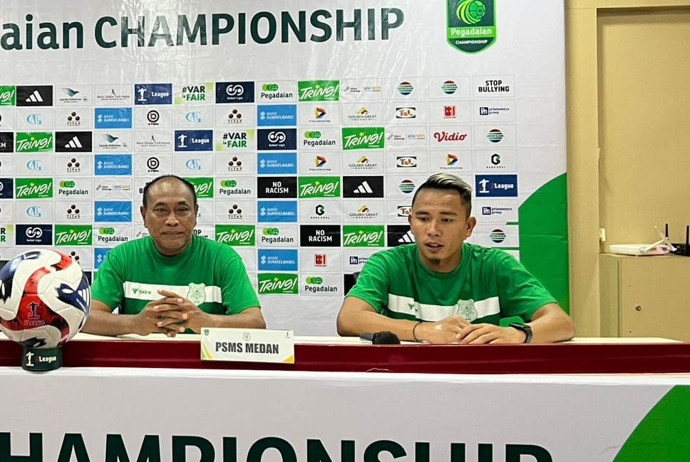 MINTA MAAF: Pelatih PSMS Kas Hartadi kembali minta maaf setelah timnya kalah di kandang Sumsel United. (Dok: PSMS)