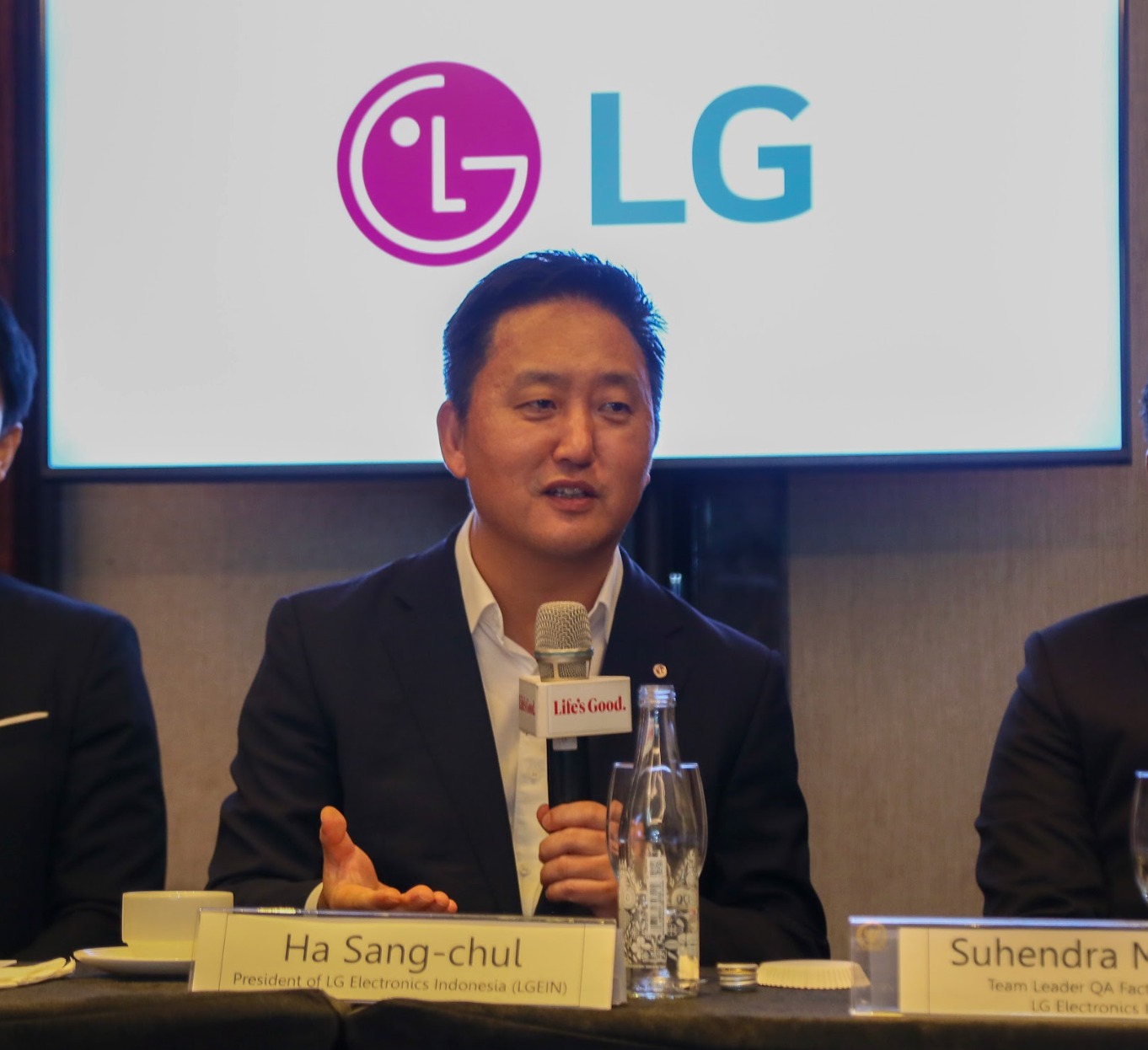President of LG Electronics Indonesia, Ha Sang-chul. (Dok: LG Indonesia)