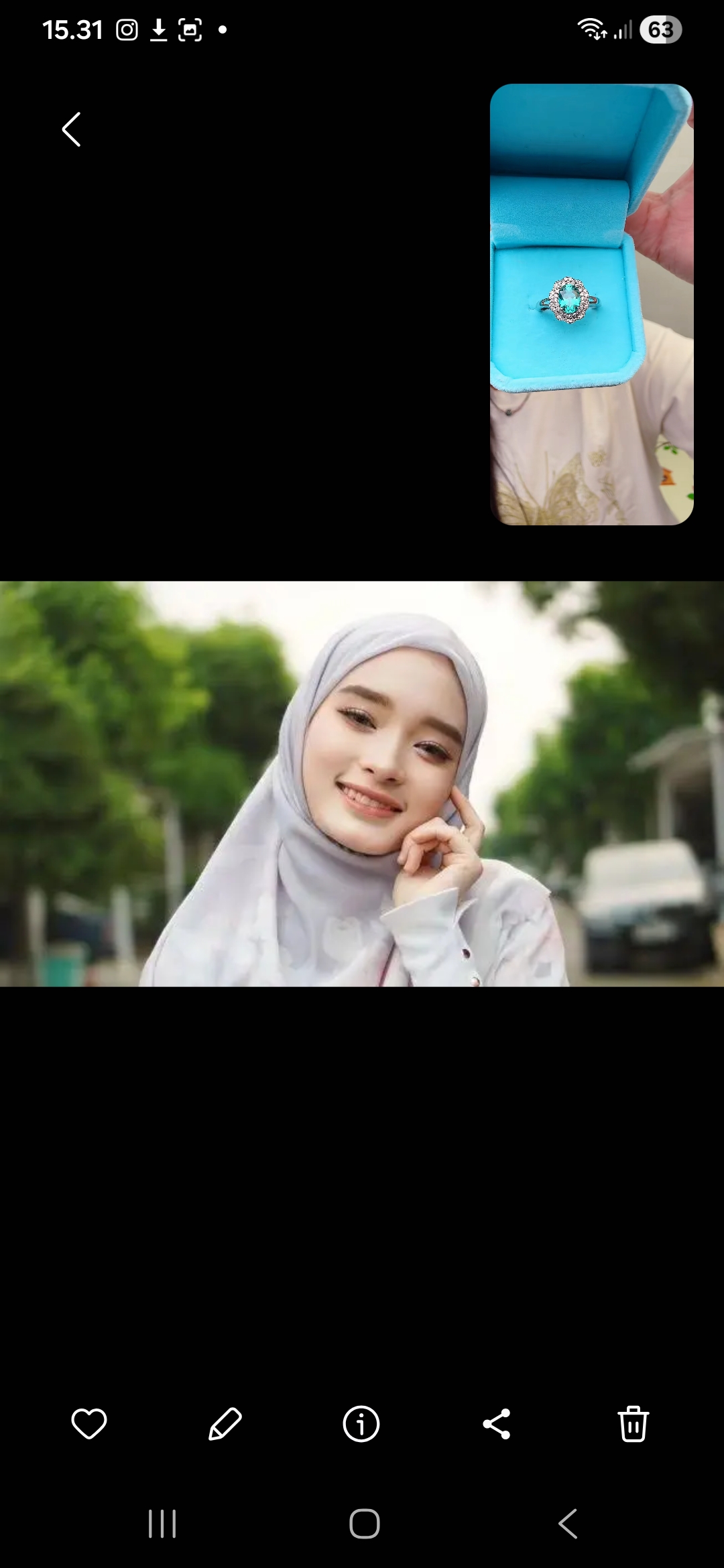 Inara Rusli. (Dok: instagram)