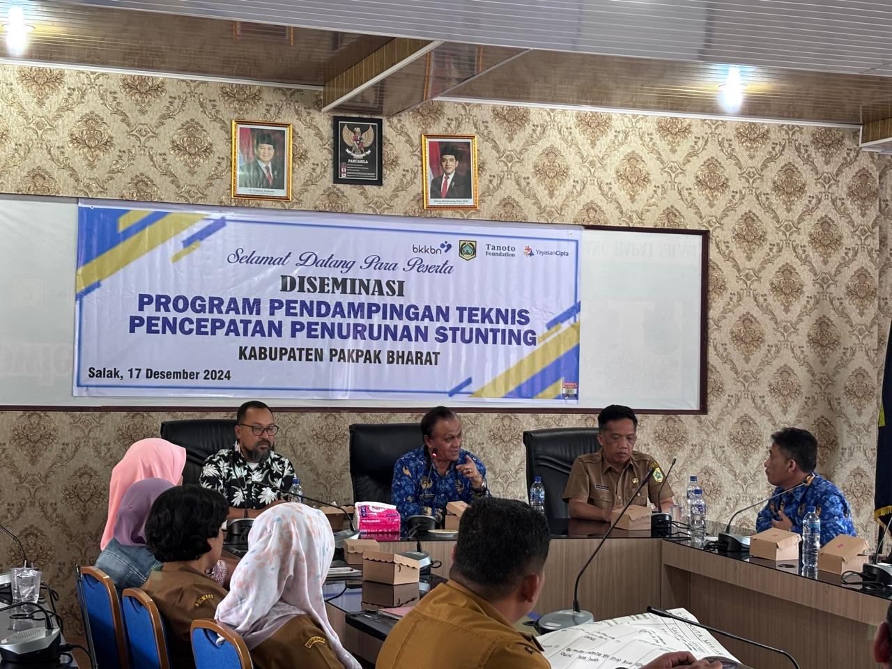 Kegiatan program pendampingan teknis Percepatan Penurunan Stunting di Kabupaten Pakpak Bharat yang digelar Tanoto Foundation bersama Pemkab Pakpak Bharat. (foto ; Dok Tanoto&nbsp;Foundation)