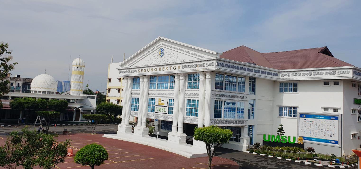 TERBAIK: Kampus UMSU di Jalan Mukhtar Basri Medan. (Istimewa/Sumut Pos)