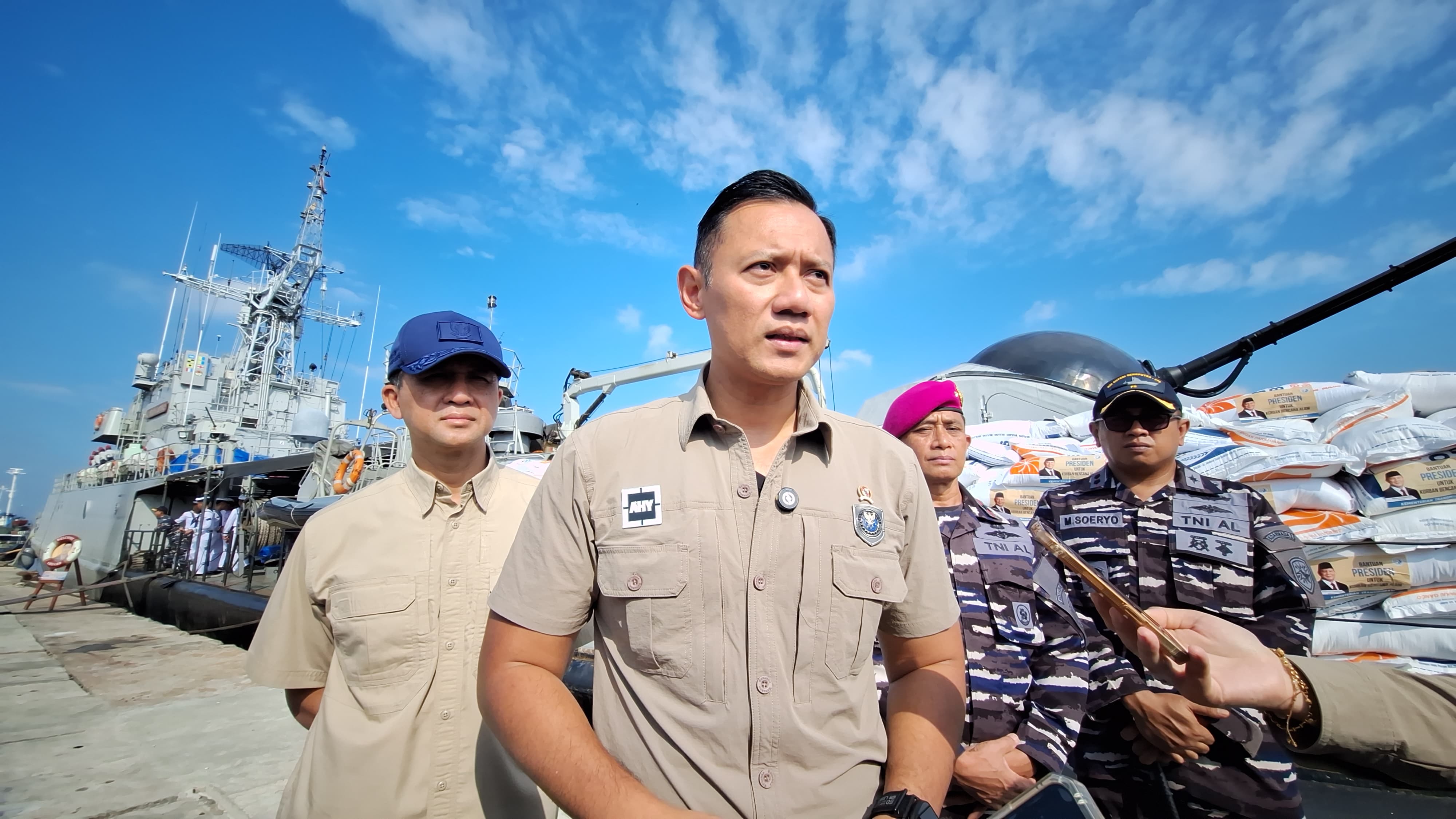 Menteri Koordinator Bidang Infrastruktur dan Pembangunan Kewilayahan, Agus Harimurti Yudhoyono (AHY).